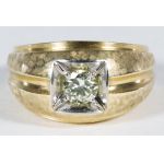 14k Gold and Diamond Ring