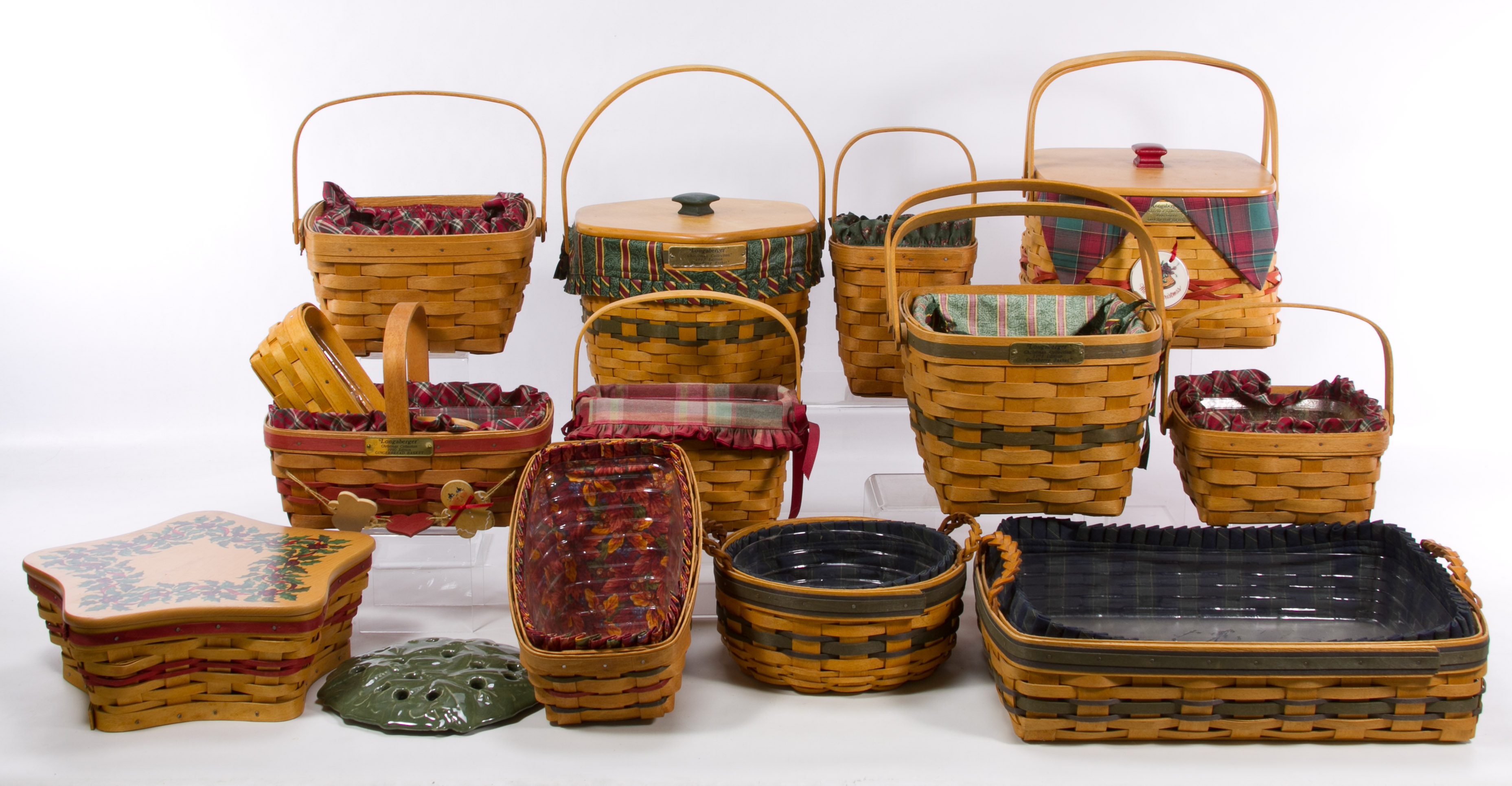 Longaberger Basket Assortment Leonard Auction