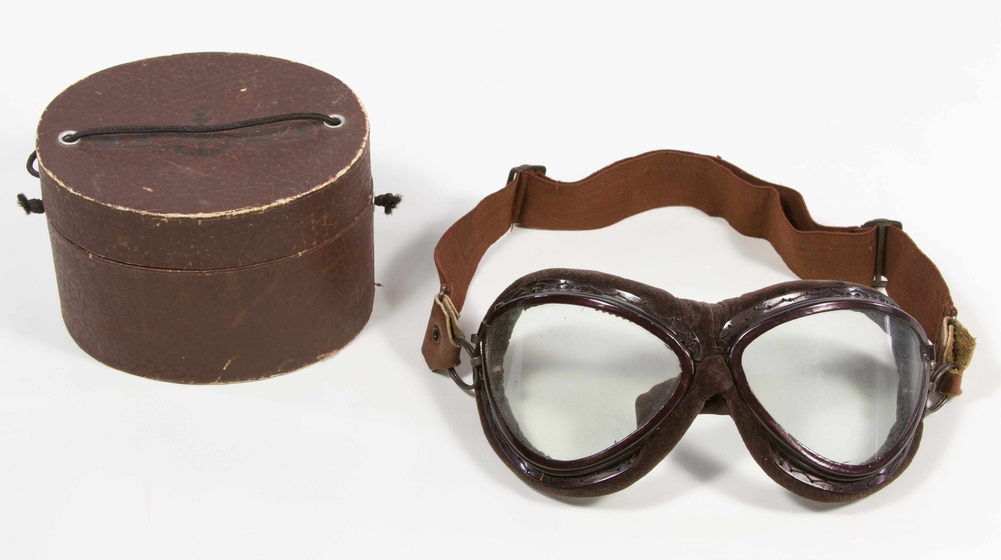 World War II Japanese Navy Pilot Goggles Leonard Auction