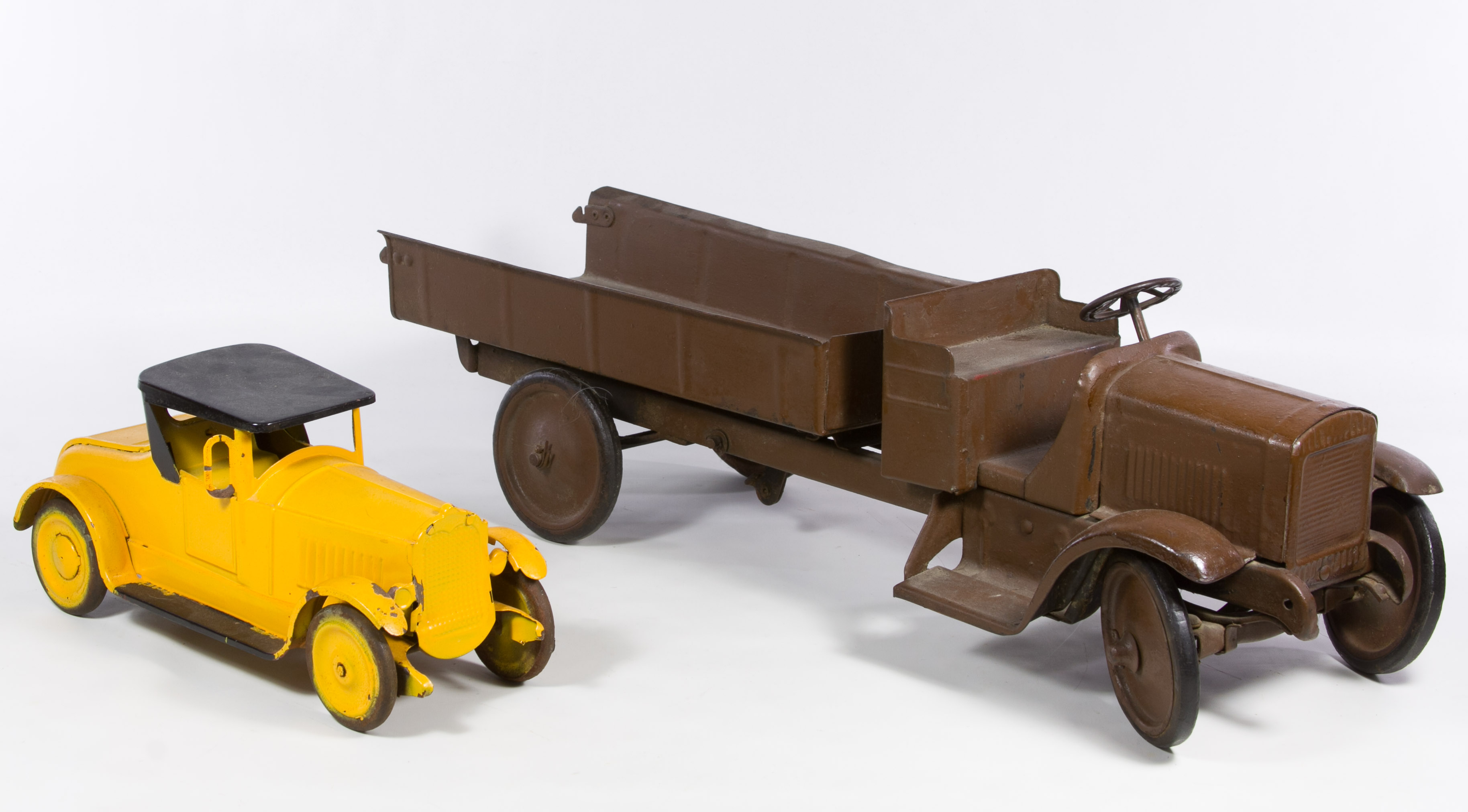Steelcraft Mack Truck and Dayton Toy Coupe Leonard Auction