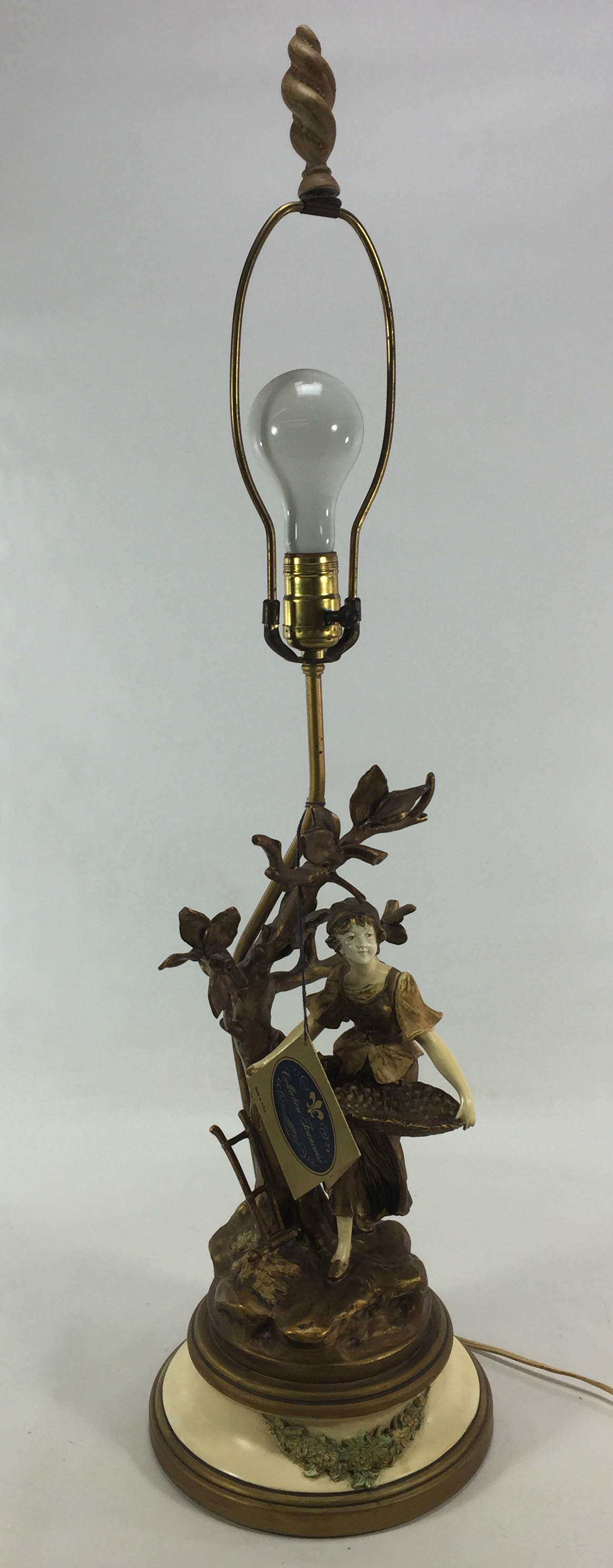 Lot 666 Collection Francaise Ceramic Table Lamp Leonard Auction Sale