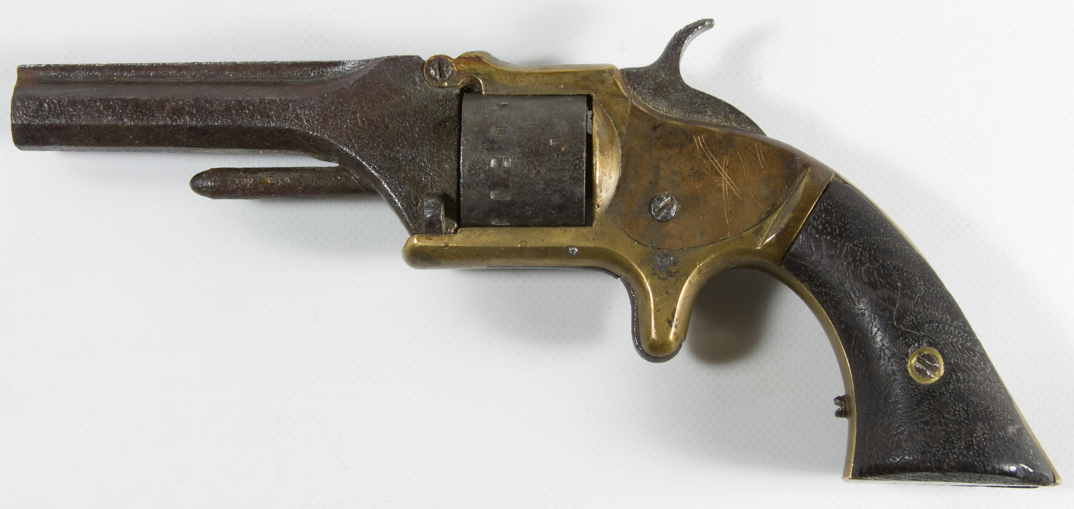 Smith & Wesson Model 1 .22 cal Derringer Revolver Leonard Auction