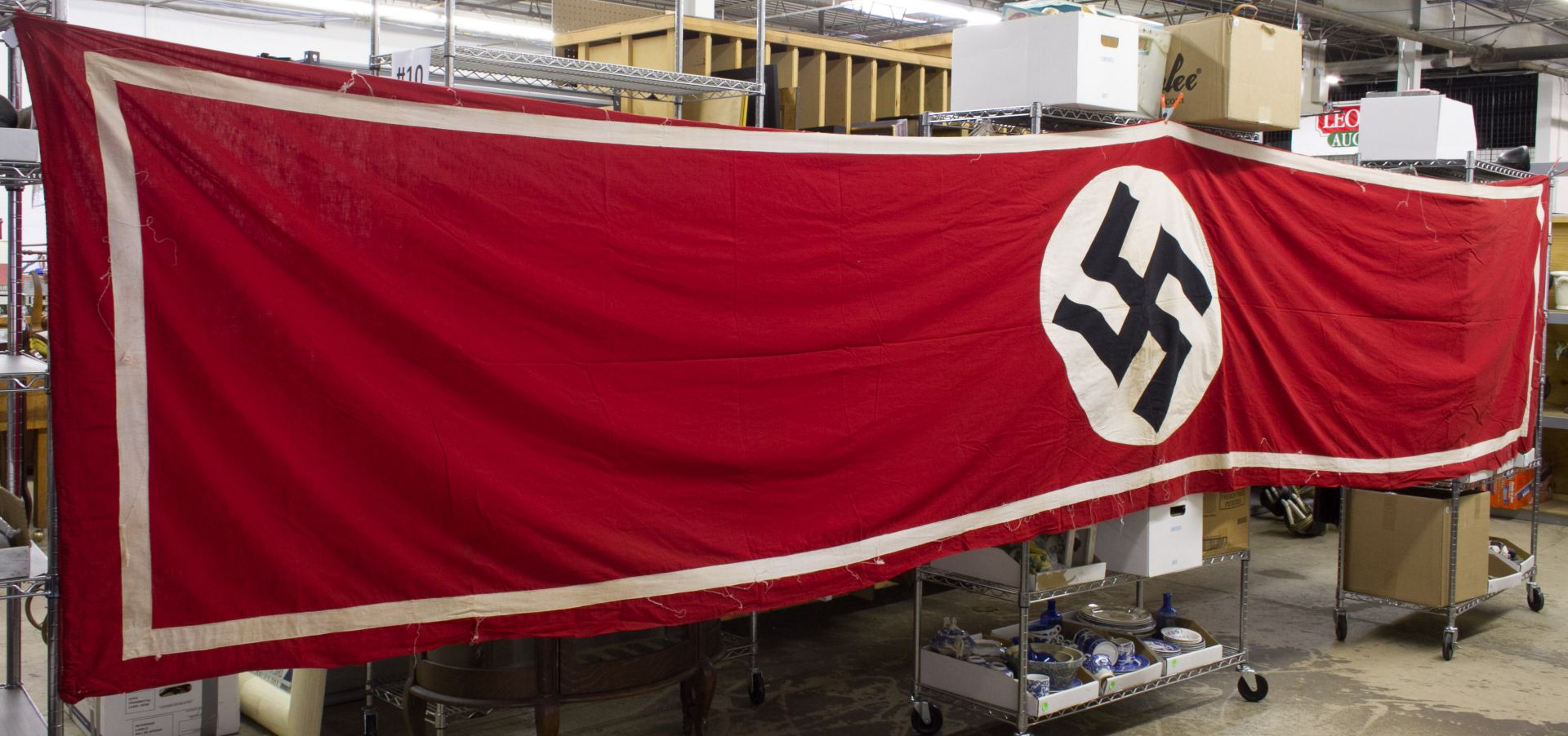 Lot 538 World War Ii German Nazi Podium Banner Leonard Auction