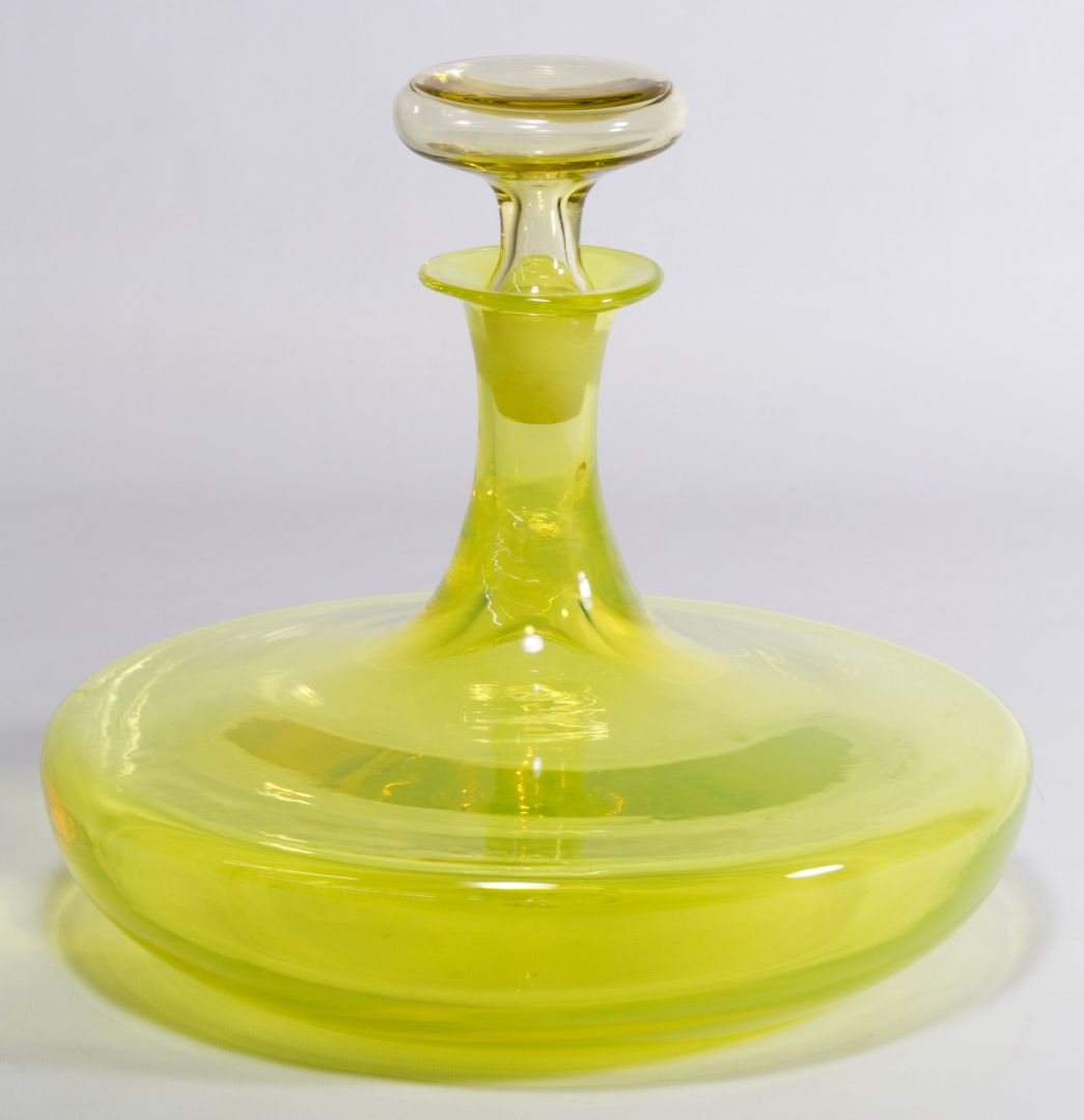 Lot 381 Vaseline Glass Assortment Leonard Auction Sale 209