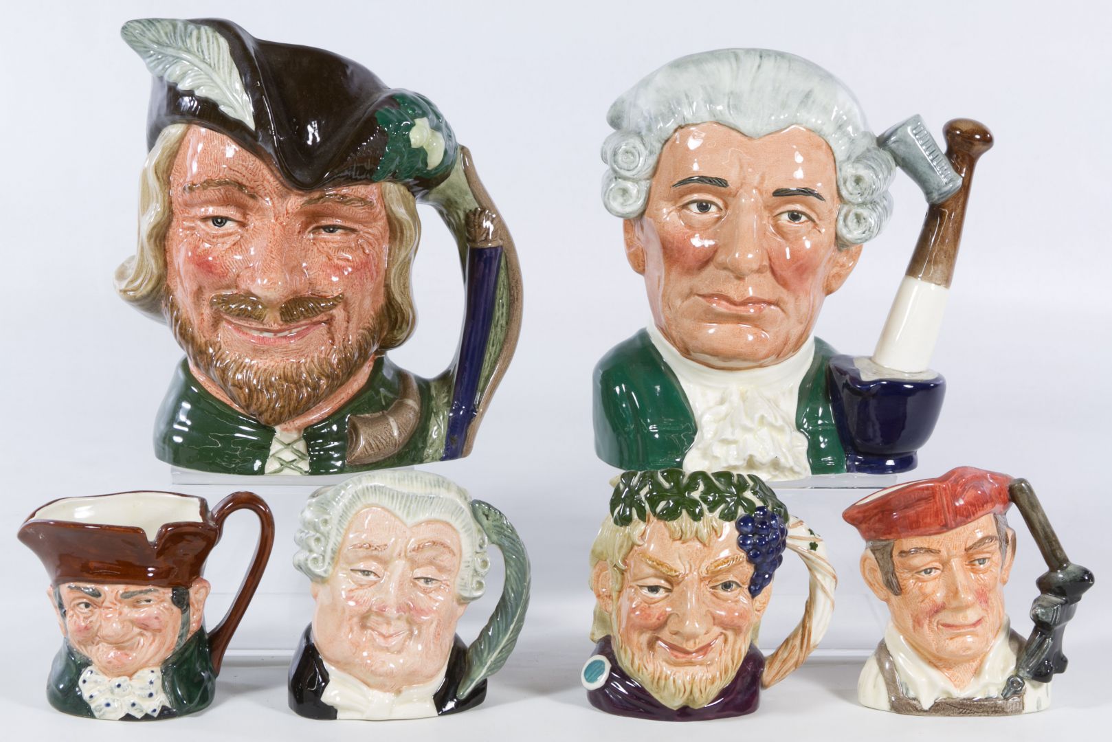 Lot 361 Royal Doulton Toby Mug Assortment Leonard Auction Sale 212