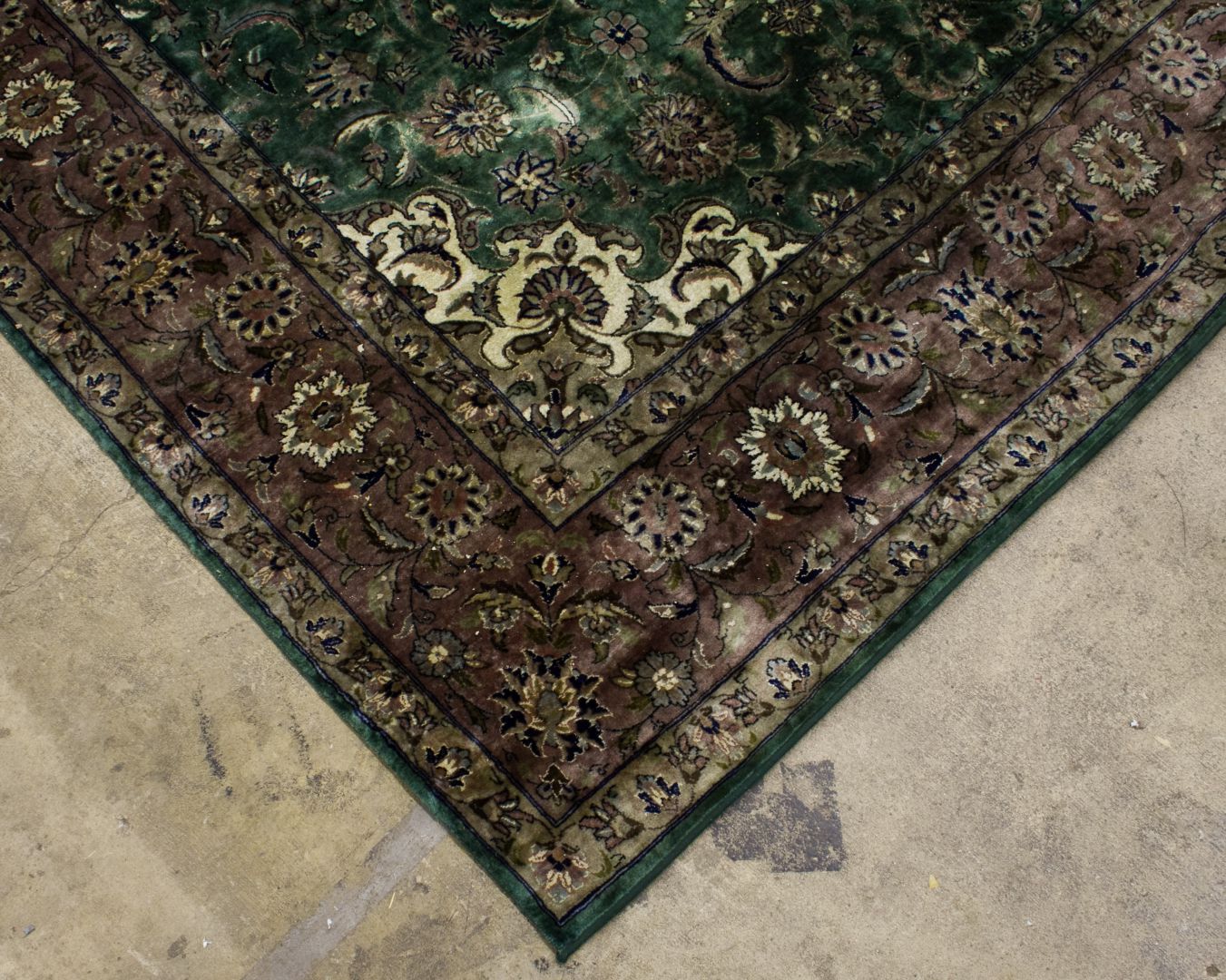Lot 165 Persian Style Rayon Rug Leonard Auction Sale 212