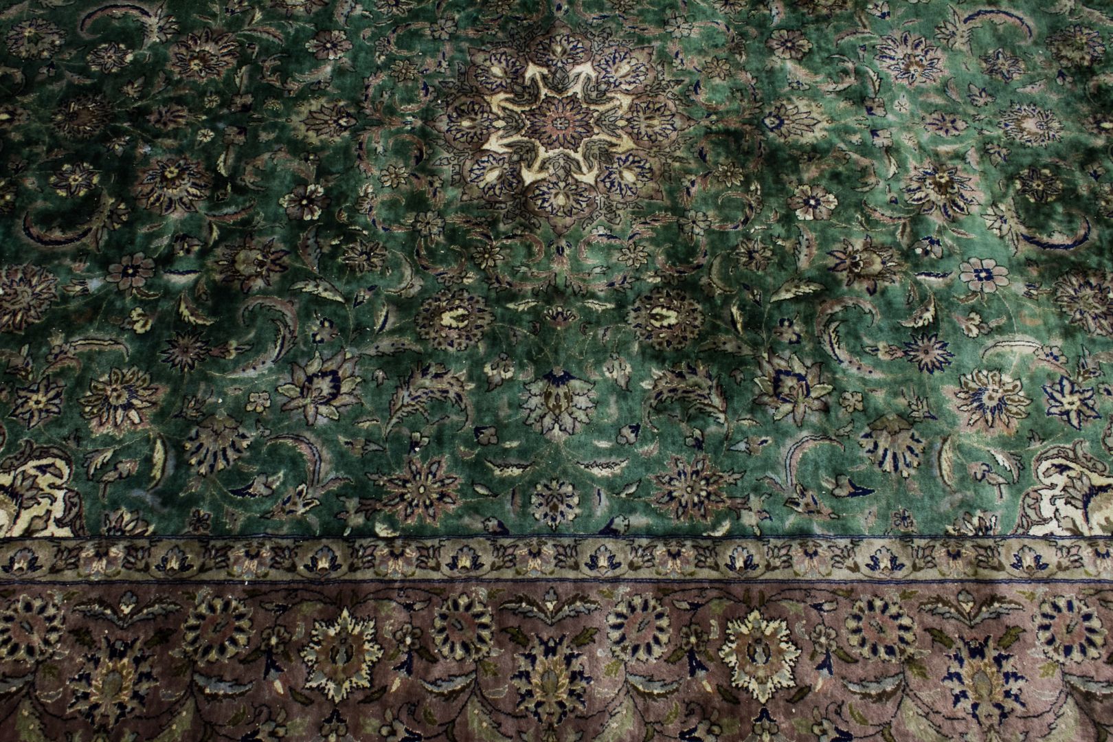Lot 165 Persian Style Rayon Rug Leonard Auction Sale 212