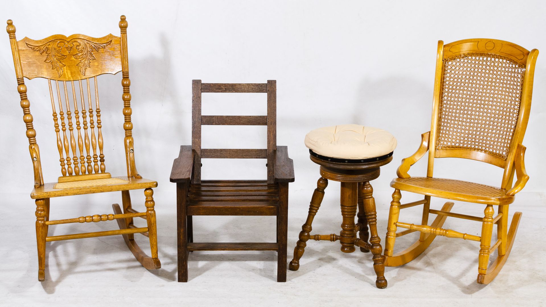 Lot 82 Chair and Stool Assortment Leonard Auction Sale 219
