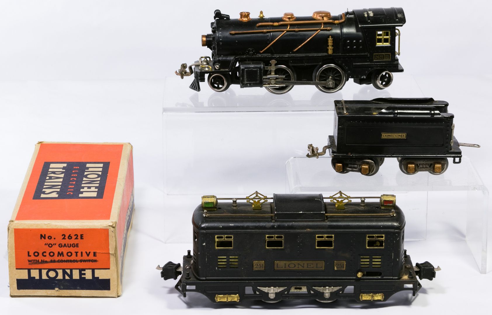 pre war lionel o gauge trains