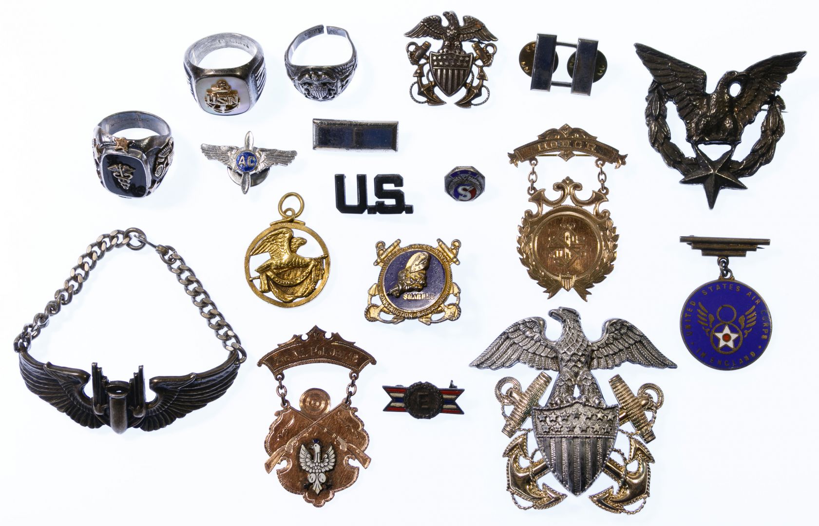 Lot 430 World War II Era Military Medal Assortment Leonard Auction
