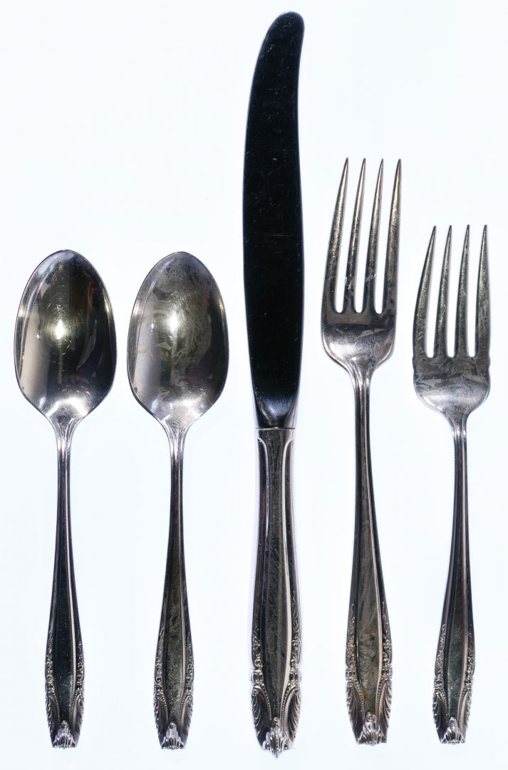WALLACE STERLING SALAD FORK ~ STRADIVARI ~ NO MONO S