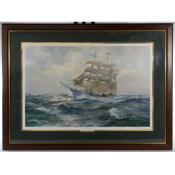 Charles Vickery (American, 1913-1998) "Jewel of the Sea" Lithograph