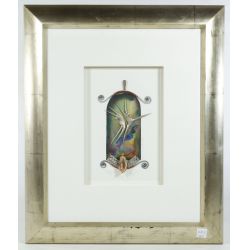 Kathleen Master (American, 20th C.) "The Spirit of Two" Mixed Media