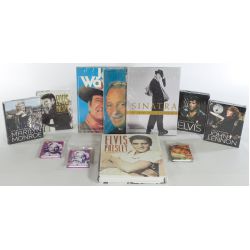 Collection of Elvis, Marilyn Monroe, Frank Sinatra and Others (11 Books)