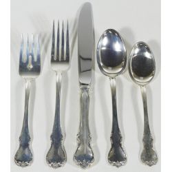 Towle Sterling "French Provincial" Flatware Service for 12