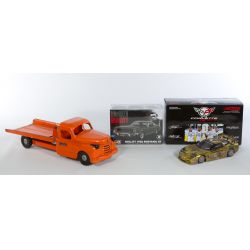 Strucko Truck, Steve McQueen Revell Bullit Mustang and Action Racing 1:18 Scale Corvette