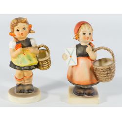 Hummel #13 2/0 "Meditation" TMK4 & #98 2/0 "Sister" TMK5 Figurines (2pcs)