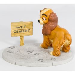Disney "Lady in Love" Lady from Lady and the Tramp Figurine with box