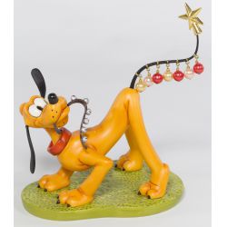 Disney "Pluto Helps Decorate" from Plutos Christmas Tree Figurine with box