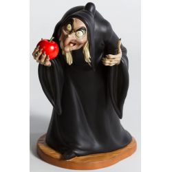 Disney "Take the Apple, Dearie." Witch from Snow White Figurine with box