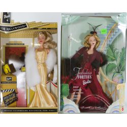 Barbie "Fabulous Forties" & "Hooray for Hollywood" Dolls in boxes