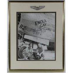 Thomas Ferebee, Bombardier of the Enola Gay, Signed Photograph
