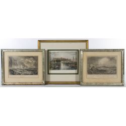 Estate Lot: Joseph Mallord William Turner (English, 1775-1851) Seascape Prints