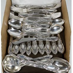 Towle Sterling Silver "King Richard" Flatware Service for Eight