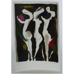 Marino Marini (Italian, 1901-1980) "LeSacre Du Printemp" Lithograph