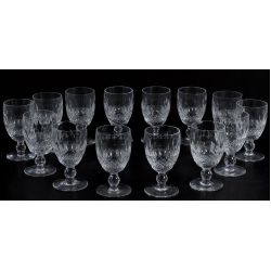 Waterford Crystal "Colleen - Short Stem" Claret Wine (14 pcs)