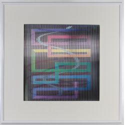 Jeff Johnson (American, 20th Century) "Twos Company" Lithograph