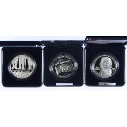 2005 $1 Chief Justice John Marshall, 1991 $1 USO, 2010 $1 American Veterans Disabled For Life