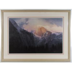 Stephen Lyman (American, 1957-1996) "Dance of Cloud and Cliff", Lithograph