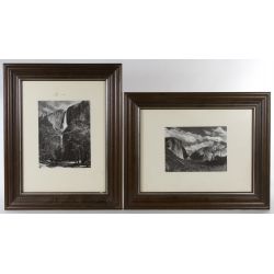 Ansel Adams (American, 1902-1984) "Yosemite Falls" Photograph