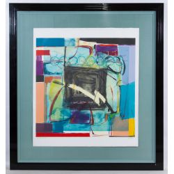 Janet ONeal (American, 20th Century) "Private Rituals II" Mixed Media