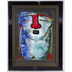 Orlando Agudelo-Botero (Columbian, b.1946) "Galanteria" Hand-painted Serigraph