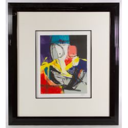 Janet ONeal (American, 20th Century) "Standing Alone" Lithograph