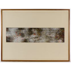 Natvar Prahladji Bhavsar (Indian, b.1934) "Jon Rhoda & Bob in Friendship" Lithograph