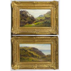 Alfred Glendening Sr. (British, c.1840-1910) Oil on Board
