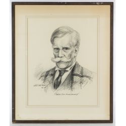 Carl Tolpo (American, 1901-1976) "Oliver Wendell Holmes" Lithograph