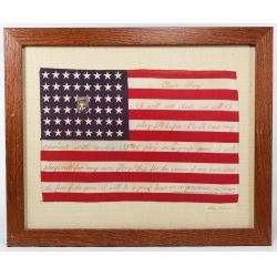 Betsy Nimock (American, 20th Century) "Clean Play" Flag Series Print
