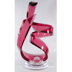 Shlomi Haziza (Israeli, 20th Century) "Topazio" Acrylic Sculpture