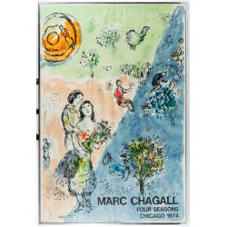 Marc Chagall (Russian / French, 1887-1985) "Four Seasons" Poster