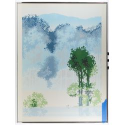 Steve Horan (American, 20th Century) "Iroquois River" Serigraph