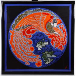 Romain de Tirtoff (Erte) (Russian, 1892-1990) "Dream Voyage" Scarf