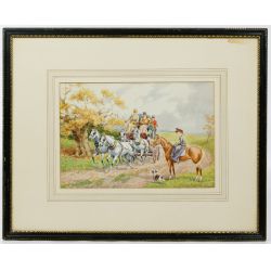 Henry Murray (Great Britian, fl.1850-1860) Watercolor on Paper