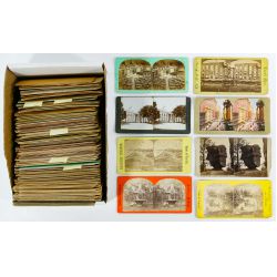 Chicago, Boston, Philadelphia, Florida and Washington DC Stereoview Card Assortment