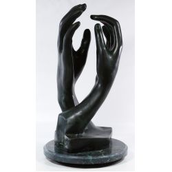 (After) Auguste Rodin (French, 1840-1917) Cast Metal Sculpture