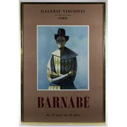 Duilio Barnabe (Italian, 1914-1961) "Galerie Visconti" Poster