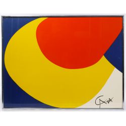 Alexander Calder (American, 1898-1976) "Convection" Lithograph